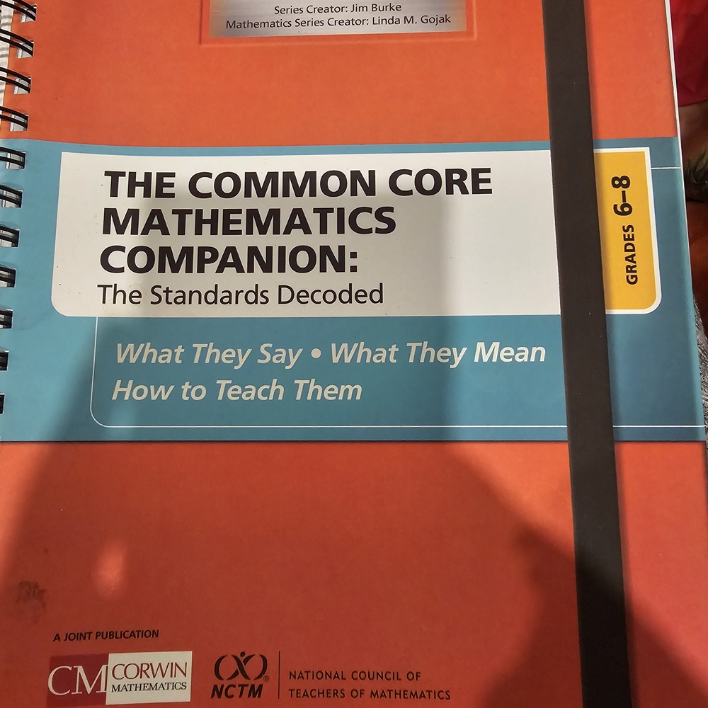Common Core Mathematics Companion Book